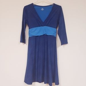 PATAGONIA 3/4 Sleeve Margot Dress Organic Cotton